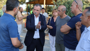 Mahalle ziyaretlerine başlayan başkan Balaban vatandaşlarla buluştu