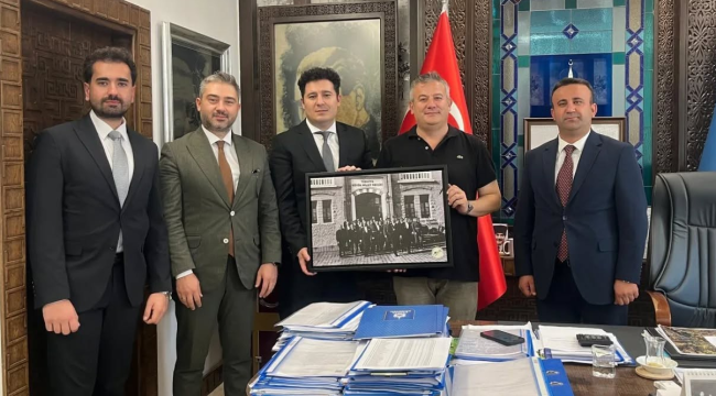 Mesir ve dayanışma derneği yönetimi Gördes'te