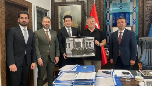 Mesir ve dayanışma derneği yönetimi Gördes'te