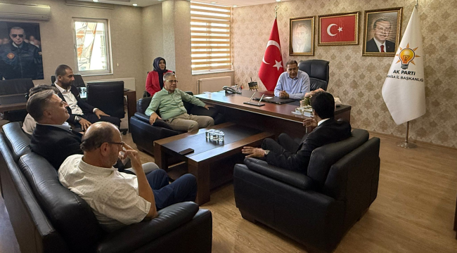 MÜSİAD yönetimi AKP il başkanı Turgut'u ziyaret etti
