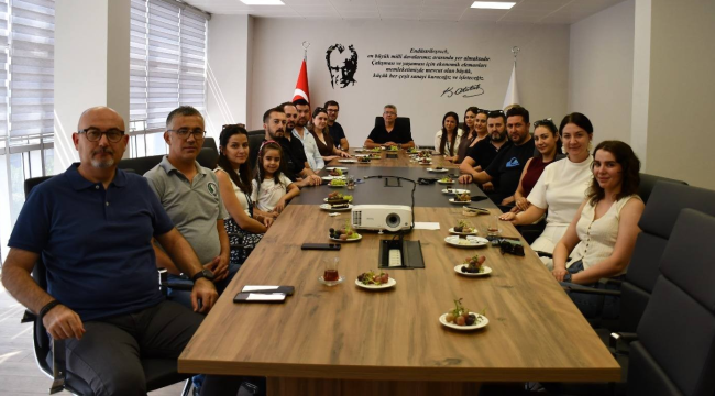 OSB müdürü Duygu firmaların insan kaynakları yöneticileriyle bir araya geldi