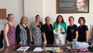 S.S. Manisa merkez tarımsal kalkınma kooperatifi yönetim Arslan'ı ziyaret etti