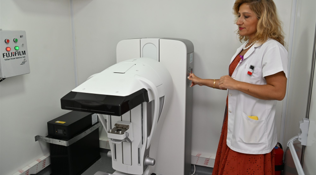 Sağlığı vatandaşın ayağına götüren cihaz hizmete girdi