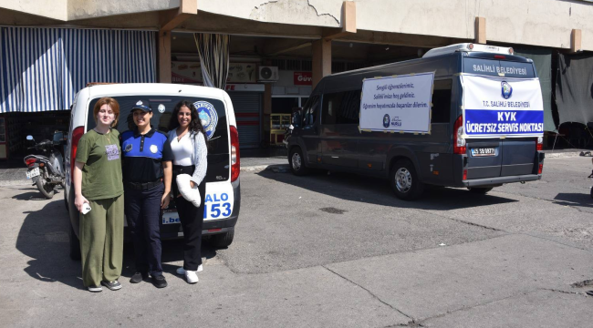 Salihli belediyesinden öğrencileri mutlu eden hizmet