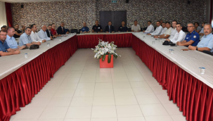 Salihli'de ilçe afet müdahale planı değerlendirme toplantısı