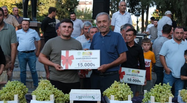 Sarıgöl'ün en güzel üzümü