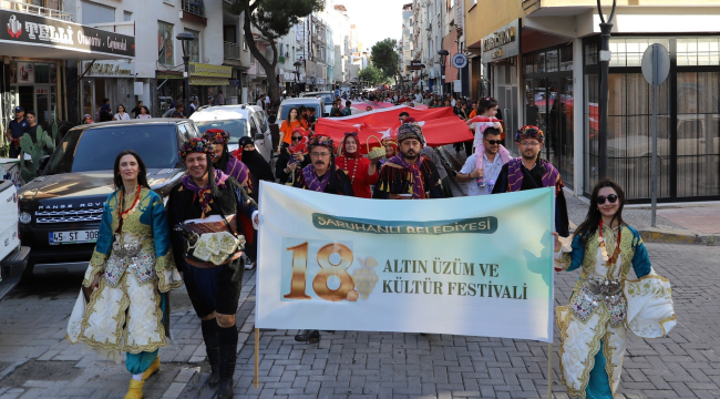 Saruhanlı'da festival coşkusu başladı! 