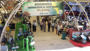 Saruhanlı tarım fuarı açıldı