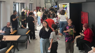  Sinema festivalinde çocuklar ve aileler gönüllerince eğlendi