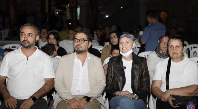 Tarihi Kurşunlu handa film gecesine başkan Durbay'da katıldı