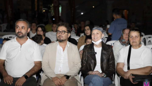 Tarihi Kurşunlu handa film gecesine başkan Durbay'da katıldı