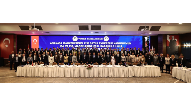 TBB ve baroların disiplin kurulları bir araya geldi