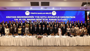TBB ve baroların disiplin kurulları bir araya geldi