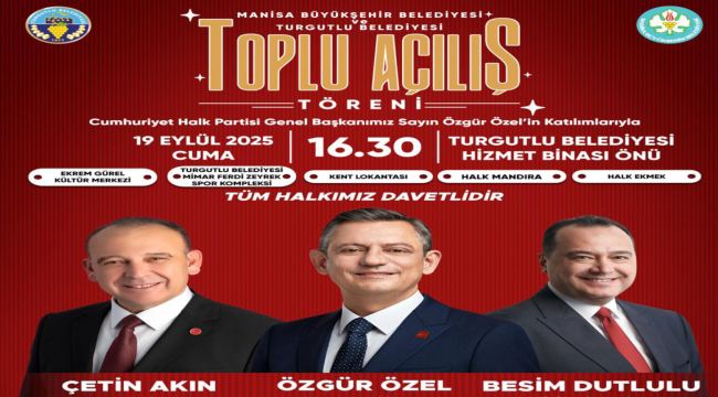 Toplu açılış hazırlıkları tamamlandı