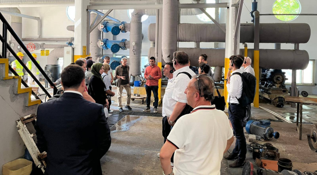 Türk-Alman enerji forumu heyeti Salihli'de