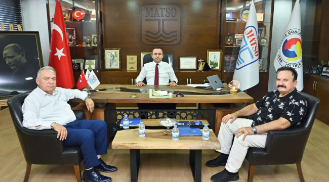 TUTSO başkanı Aydın Manavgat'ta