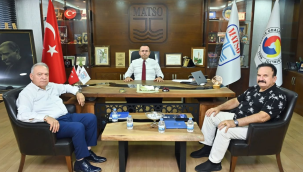 TUTSO başkanı Aydın Manavgat'ta