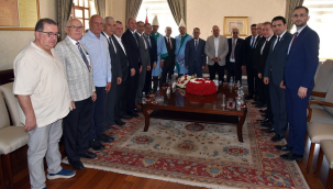 Vali Özkan, Ahilik haftası'nda esnaf ve sanatkarları ağırladı