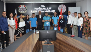 "Yaşayan okul bahçeleri" kategorisinde çevre beratı ödülü kazandı