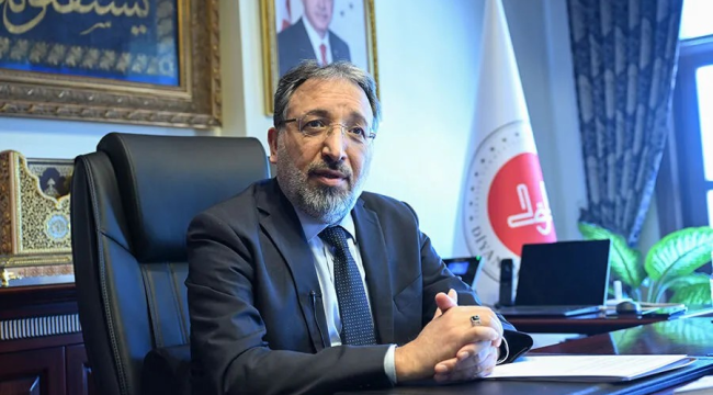 Yeni diyanet işleri başkanı belli oldu