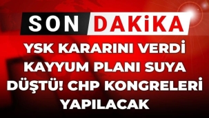 YSK CHP'nin itirazını kabul etti