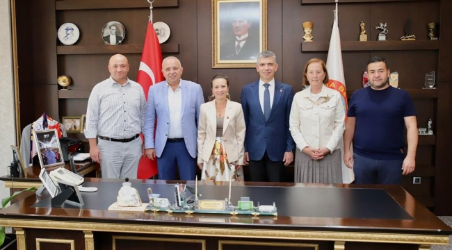 Başkanlar Soma'da buluştu