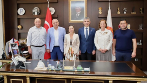 Başkanlar Soma'da buluştu