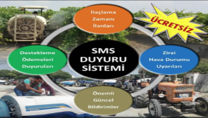 Akhisar tarım müdürlüğü SMS duyuru sistemini hayata geçirdi
