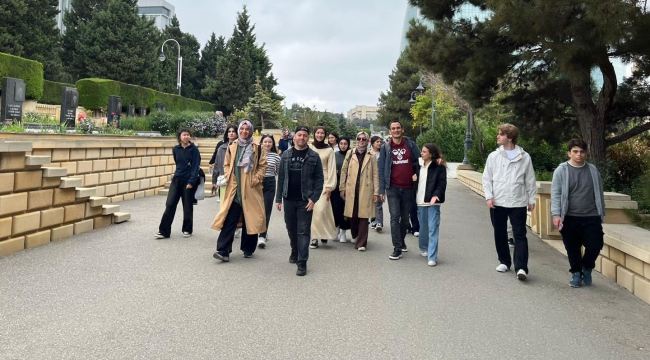 Alaşehir'den Azerbaycan'a eğitim ve kültür gezisi