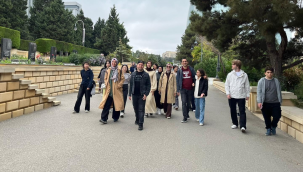 Alaşehir'den Azerbaycan'a eğitim ve kültür gezisi