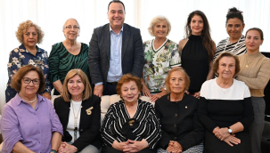 Başkan Dutlulu Türk kadınlar konseyi Manisa şubesi'ni ziyaret etti