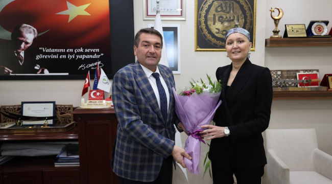 Başkanlar Saruhanlı' da buluştu