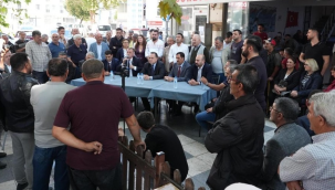 Bir günde 3 mahalleyi ziyaret eden başkan Dutlulu istek yağmuruna tutuldu