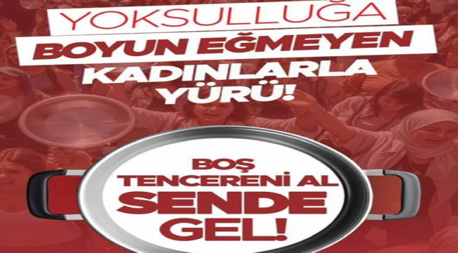 CHP'den kadınlara çağrı
