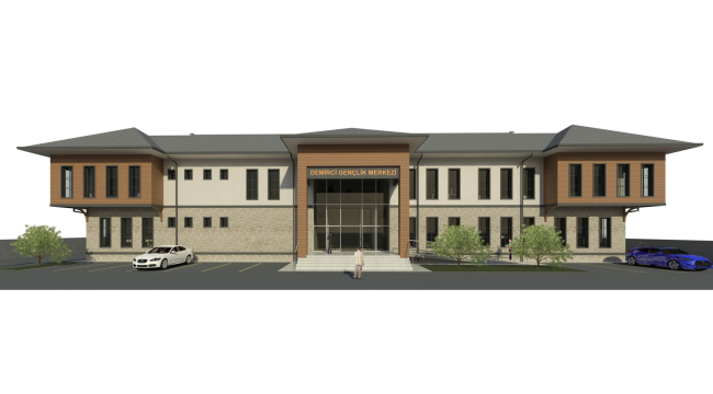 Demirci 'ye yeni gençlik merkezi