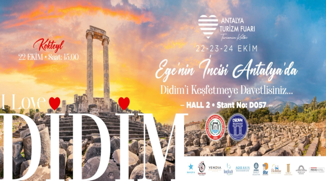 Didim ATF25  turizm fuarına katılıyor
