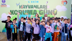 Didim belediyesi Dünya hayvanları koruma günü etkinliği renkli görüntülere sahne oldu