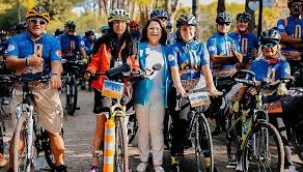 Didim bisiklet festivali coşkuyla başladı