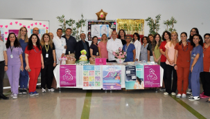  Emzirme haftasında farkındalık oluşturmak amacıyla bilgilendirme standı kuruldu