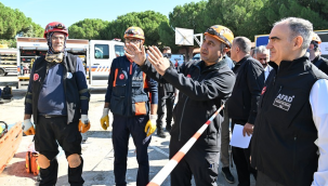 Gerçeği aratmayan deprem tatbikatına 2 bine yakın personel katıldı