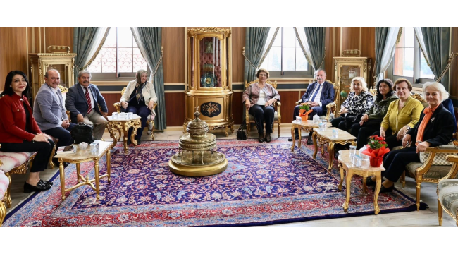 Giritliler Manisa şubesi yönetimi başkan Balaban'ı ziyaret etti