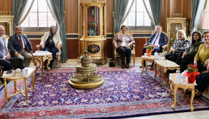 Giritliler Manisa şubesi yönetimi başkan Balaban'ı ziyaret etti