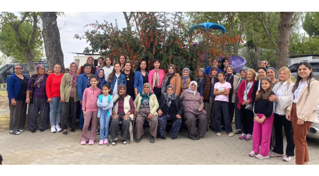  Gölmarmara'da kadın buluşmaları hız kesmeden sürüyor