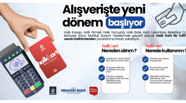 Gördes'te alışverişte yeni dönem başlıyor!