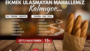 Gördes'te ikili ekmek 15TL'den satılıyor