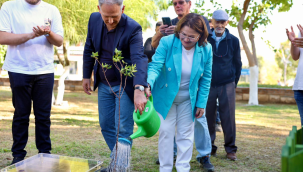 İki kardeş kentin dostluğu toprakla buluştu