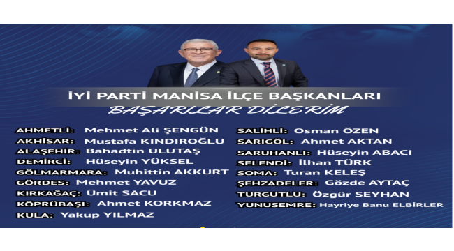 İksir İyi parti il başkanlığını bırakıyor