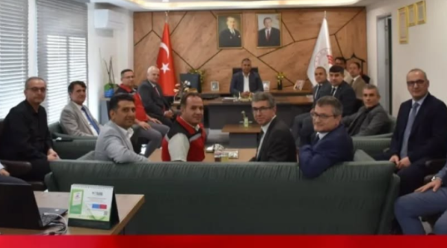 İlçe müdürleri müdür Karayılan'ı ziyaret eti