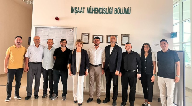 İMO Manisa şube yönetimi CBÜ'de