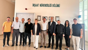 İMO Manisa şube yönetimi CBÜ'de